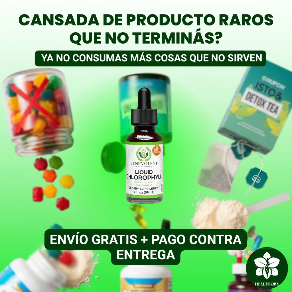 Benevolent Clorofila | Vuelve a sentirte ligera, fresca y con energía estable todo el día.